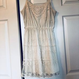Cream country dress
